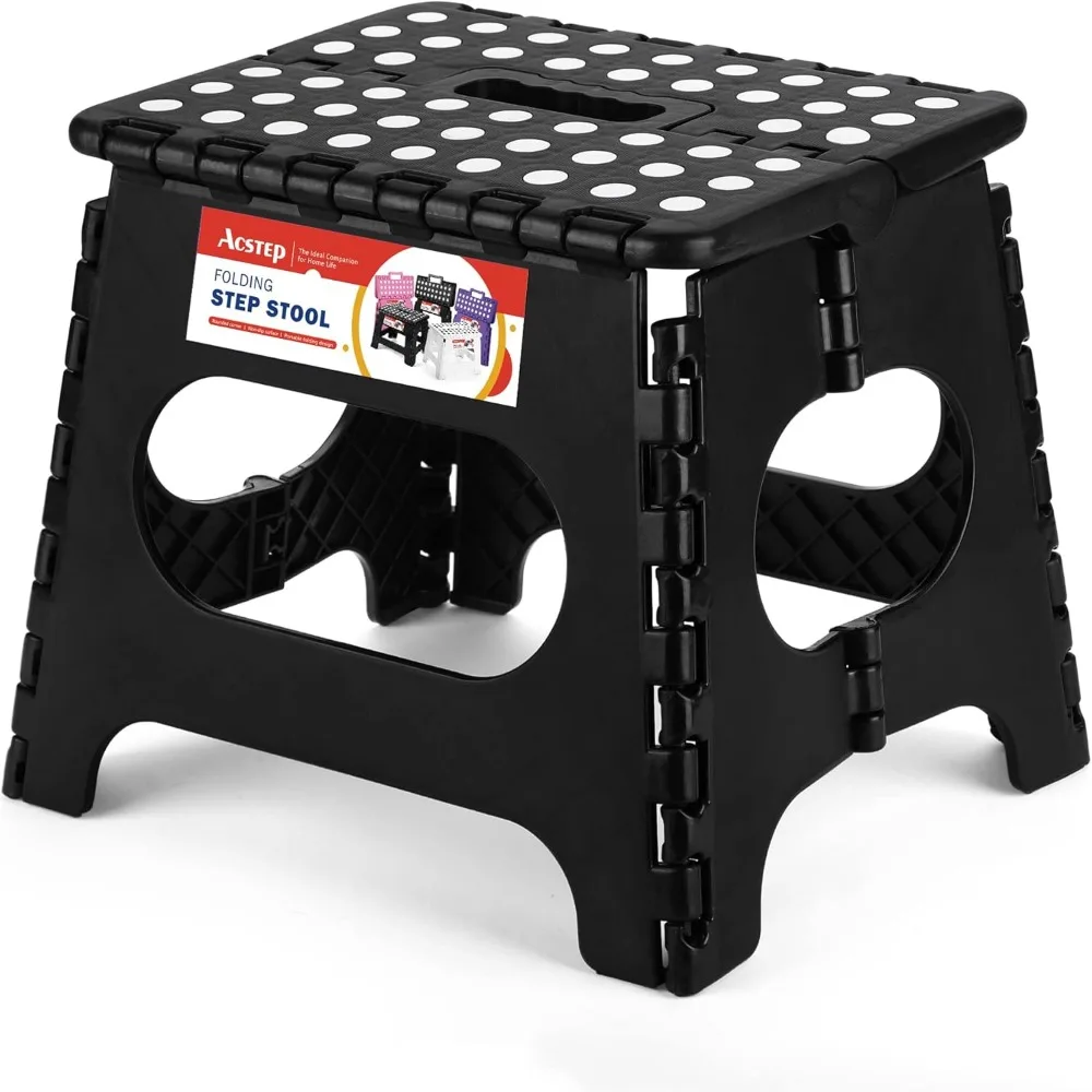 Folding Step Stool 11 Inch Plastic Non Slip Lightweight Holds 300 lbs for Kitchen Bathroom Bedroom Outdoor
Folding Step Stool 11 Inch Plastic Non Slip Lightweight Holds 300 lbs for Kitchen Bathroom Bedroom Outdoor