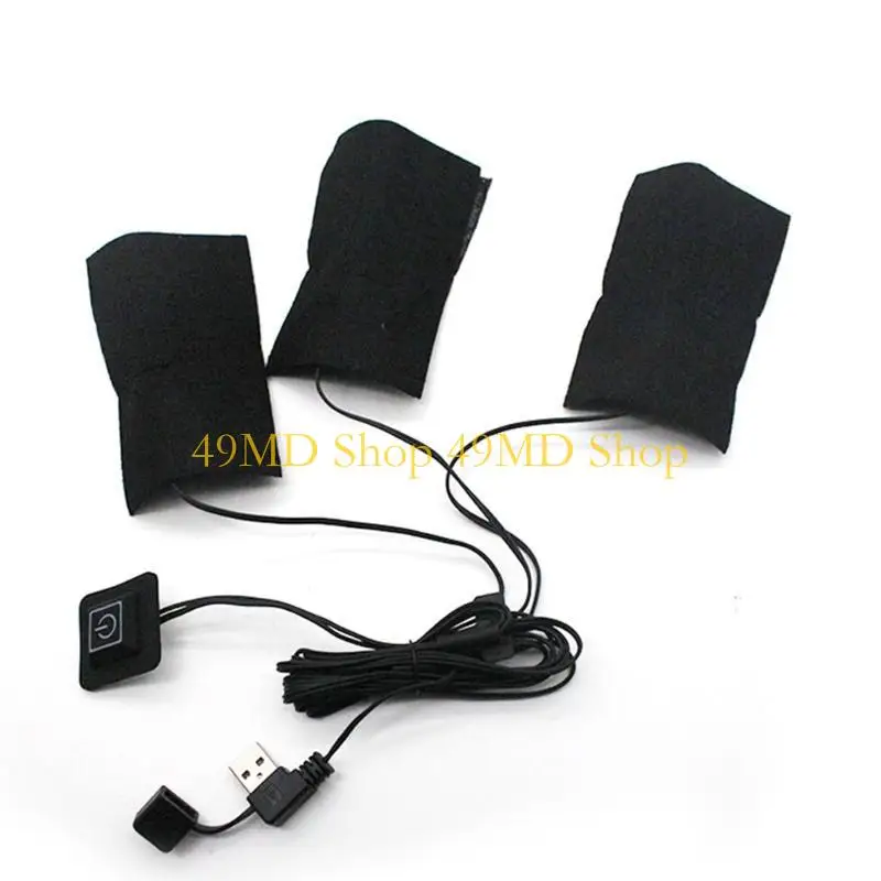 49MD Safe Fast-Heating Film Lightweight Body Warmer Clothes USB Heated Pads Suitable for Wearing Various Environment Skiing
49MD Safe Fast-Heating Film Lightweight Body Warmer Clothes USB Heated Pads Suitable for Wearing Various Environment Skiing