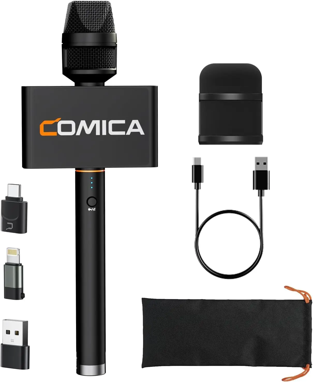 Беспроводной ручной микрофон для iPhone, Android, ПК с разъемом USB-C — идеально подходит для создателей контента и интервью
Беспроводной ручной микрофон для iPhone, Android, ПК с разъемом USB-C — идеально подходит для создателей контента и интервью