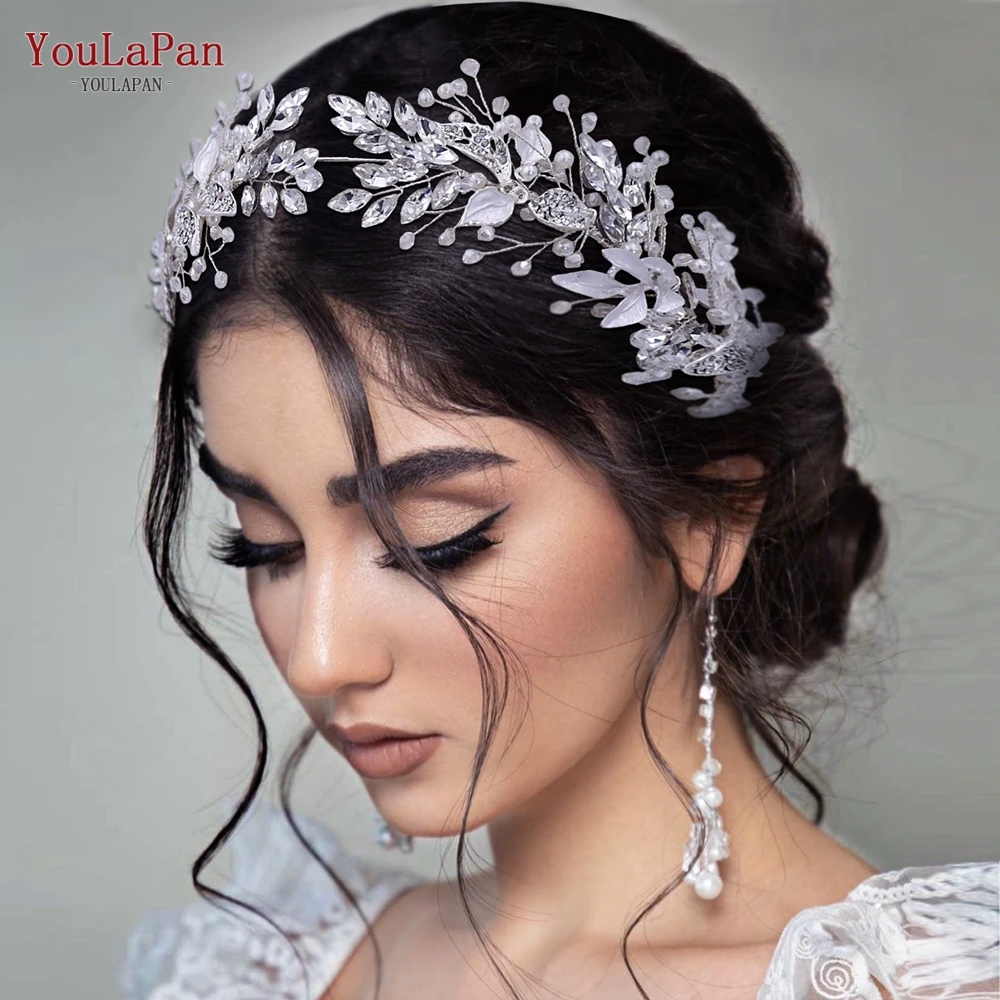 TOPQUEEN Bridal Hair Accessories Rhinestone Headband for Brides Hair Ornaments Woman Headdress Elegant Princess Headwear HP272
TOPQUEEN Bridal Hair Accessories Rhinestone Headband for Brides Hair Ornaments Woman Headdress Elegant Princess Headwear HP272