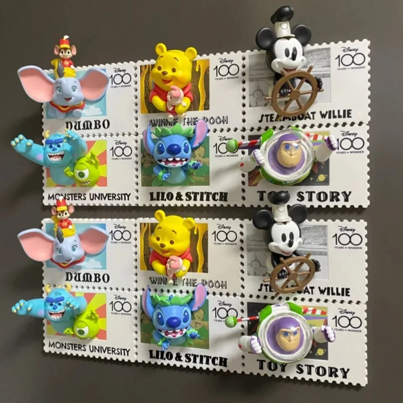 Blind Box Disney 100th Anniversary Retro Stamp Figure Mickey Mouse Stitch The Pooh Refrigerator Sticker Doll Model Toy Xmas Gift
Blind Box Disney 100th Anniversary Retro Stamp Figure Mickey Mouse Stitch The Pooh Refrigerator Sticker Doll Model Toy Xmas Gift