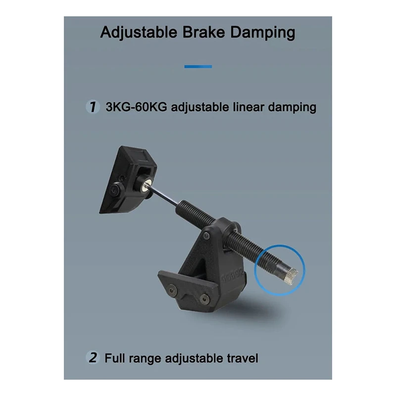 【BUY NOW】Pedal Hydraulic Damper Mod for MOZA SRP LITE/ R5 SRP / R9 Pedal Modification Style: Throttle
【BUY NOW】Pedal Hydraulic Damper Mod for MOZA SRP LITE/ R5 SRP / R9 Pedal Modification Style: Throttle