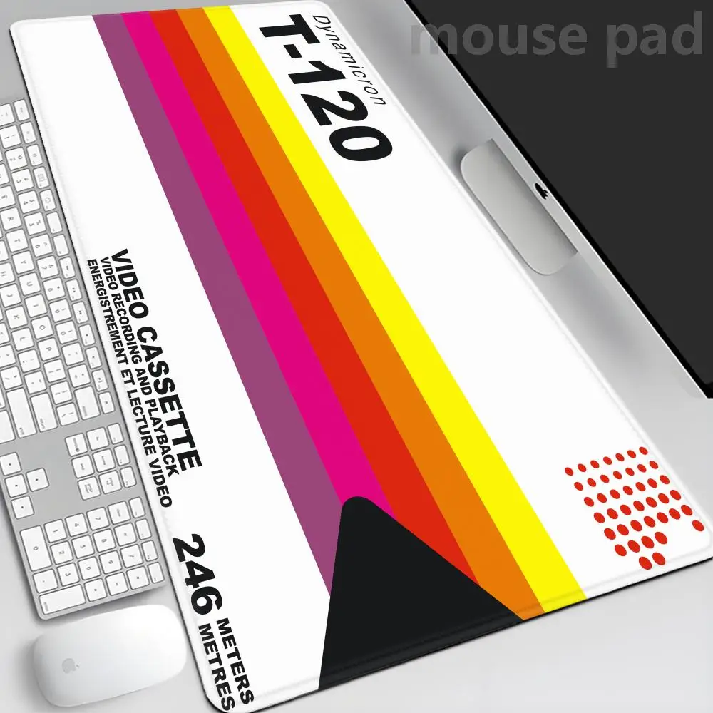 VHS Retro Oversized Mouse Pad 120x60cm Computer Mousepad Minimalism Desk Pad XXXL Stitch Edge Keyboard Mat Gaming Speed Mice Rug
VHS Retro Oversized Mouse Pad 120x60cm Computer Mousepad Minimalism Desk Pad XXXL Stitch Edge Keyboard Mat Gaming Speed Mice Rug