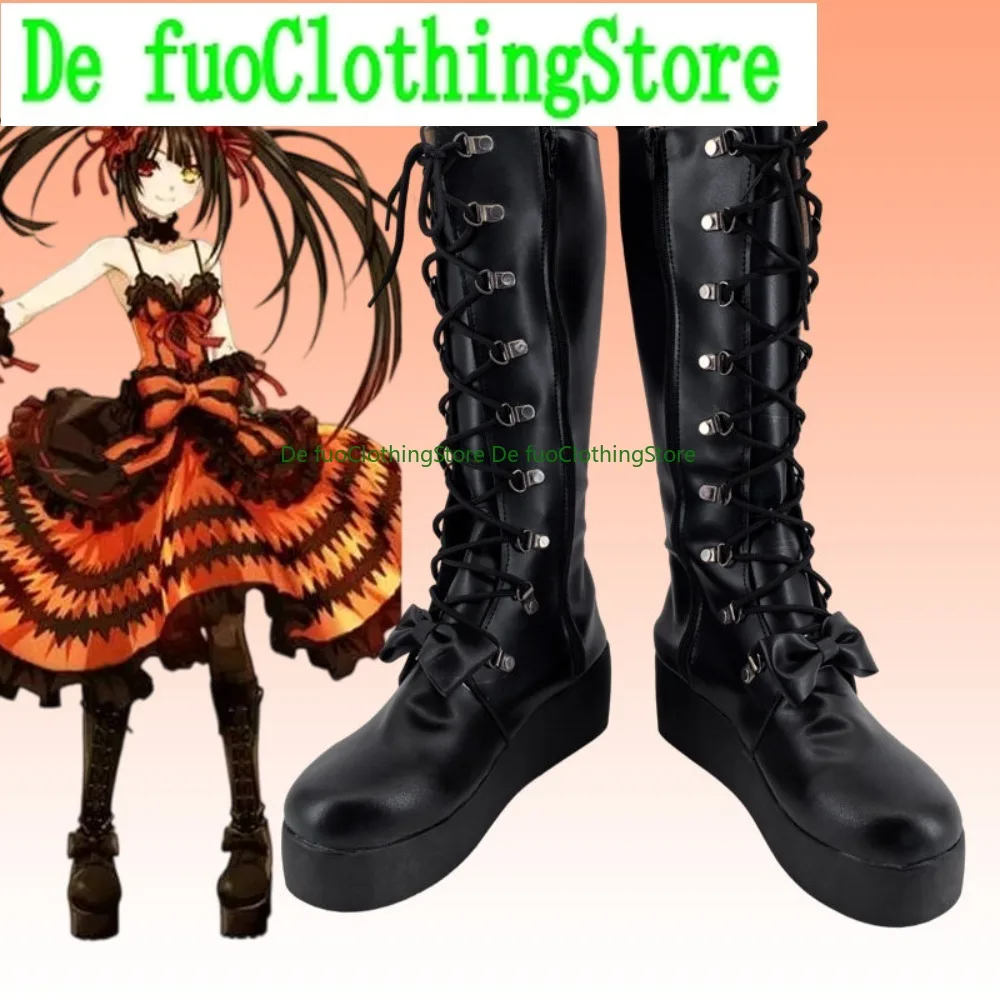 Game Role-playing Shoes Tokisaki Kurumi Role-playing Boots Custom Clothing Props
Game Role-playing Shoes Tokisaki Kurumi Role-playing Boots Custom Clothing Props