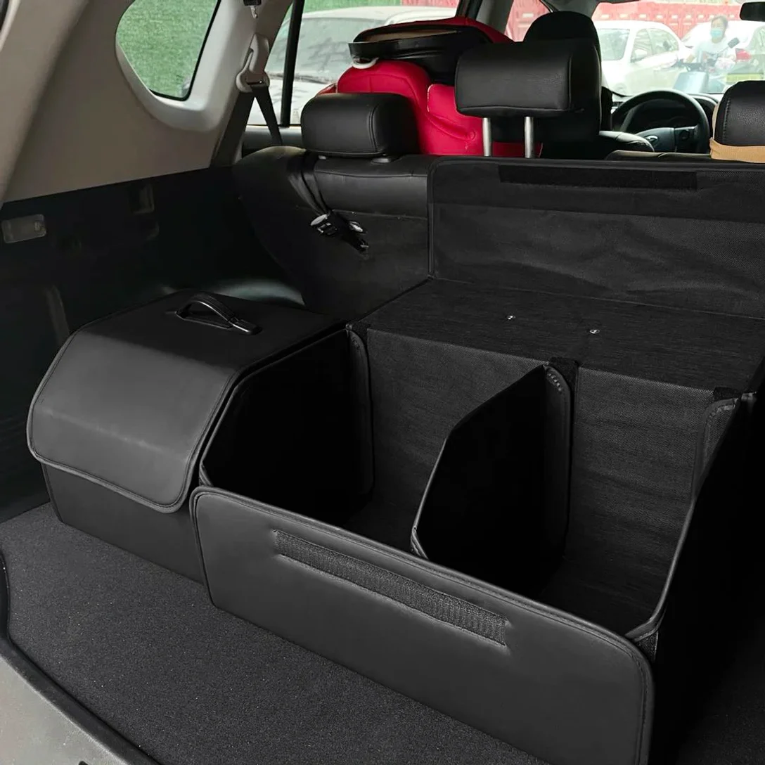 Storage Box PU Leather Multipurpose Collapsible Car Trunk Storage Organizer Car Trunk Organizer Stowing Tidying Auto Accessories
Storage Box PU Leather Multipurpose Collapsible Car Trunk Storage Organizer Car Trunk Organizer Stowing Tidying Auto Accessories