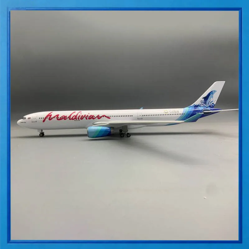 Maldivian Airplane Model Airbus 330 47Cm With Led Lights Wheels Simulation Static Aircraft For Aviation Collection Display
Maldivian Airplane Model Airbus 330 47Cm With Led Lights Wheels Simulation Static Aircraft For Aviation Collection Display