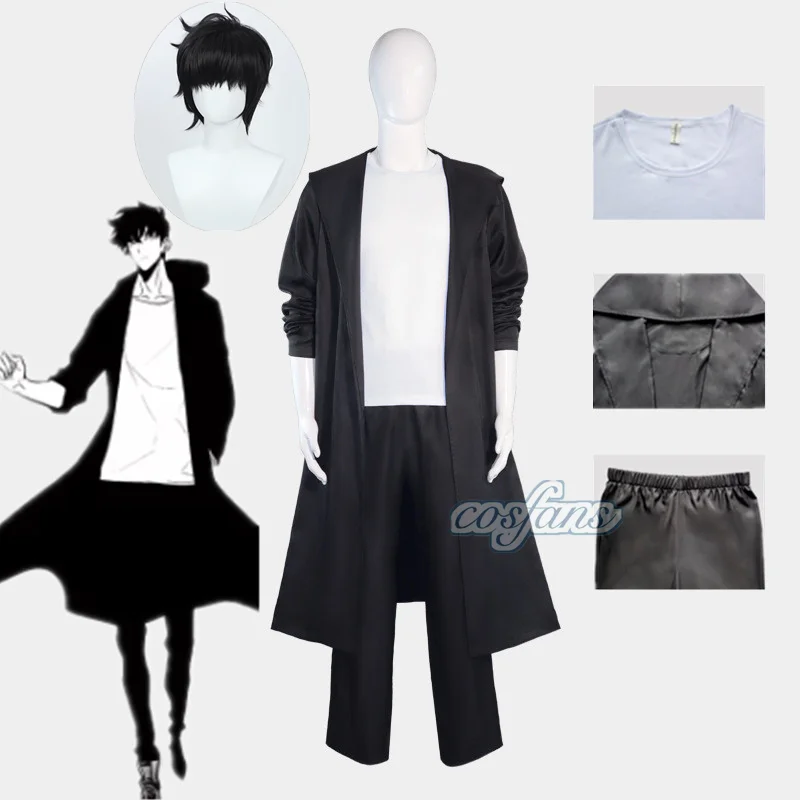 Knight Killer Sung Jin-woo Cos Solo Sung Jinwoo Leveling Cosplay Costume Wig Shun Mizushino Trench Coat Halloween Anime Anime
Knight Killer Sung Jin-woo Cos Solo Sung Jinwoo Leveling Cosplay Costume Wig Shun Mizushino Trench Coat Halloween Anime Anime