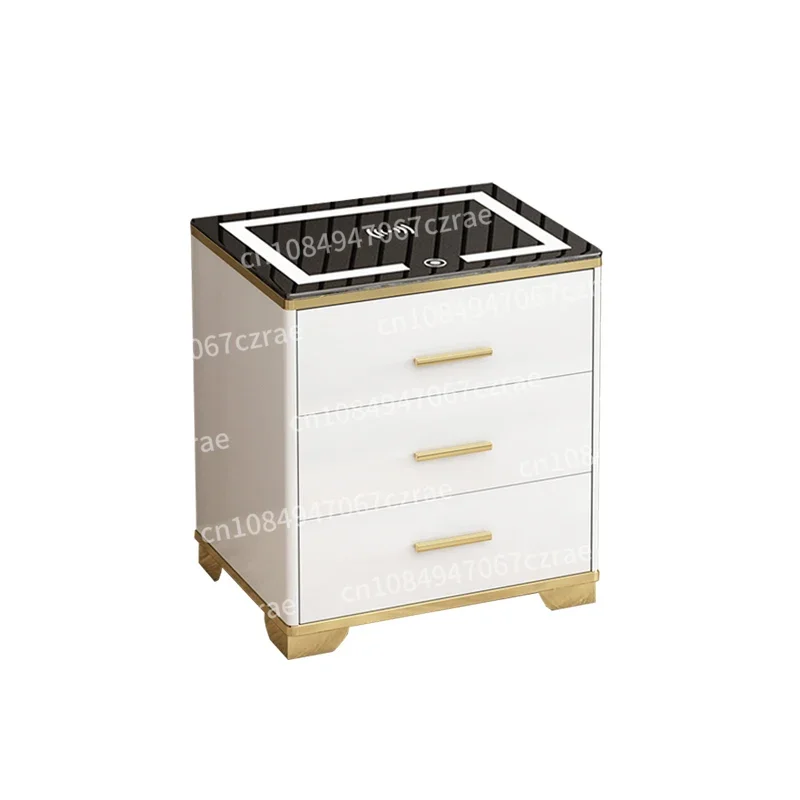 Smart Bedside Table, Simple Modern Wireless Charging, Small Bedroom, Simple Solid Wood Storage, Complete Installation-free
Smart Bedside Table, Simple Modern Wireless Charging, Small Bedroom, Simple Solid Wood Storage, Complete Installation-free