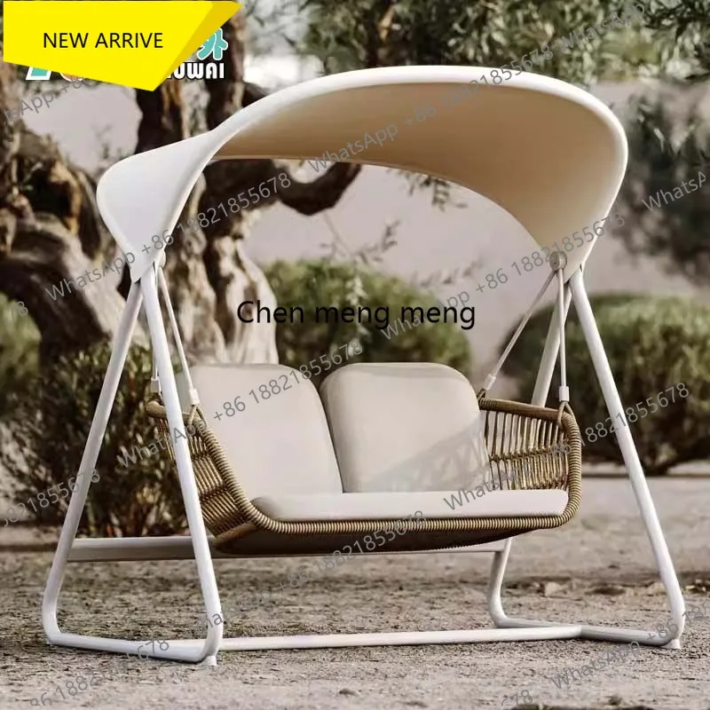 G153 Nordic Outdoor Garden Swing Hanging Chair Hanging Basket Cradle Hanging Waterproof Sunscreen Single Double
G153 Nordic Outdoor Garden Swing Hanging Chair Hanging Basket Cradle Hanging Waterproof Sunscreen Single Double