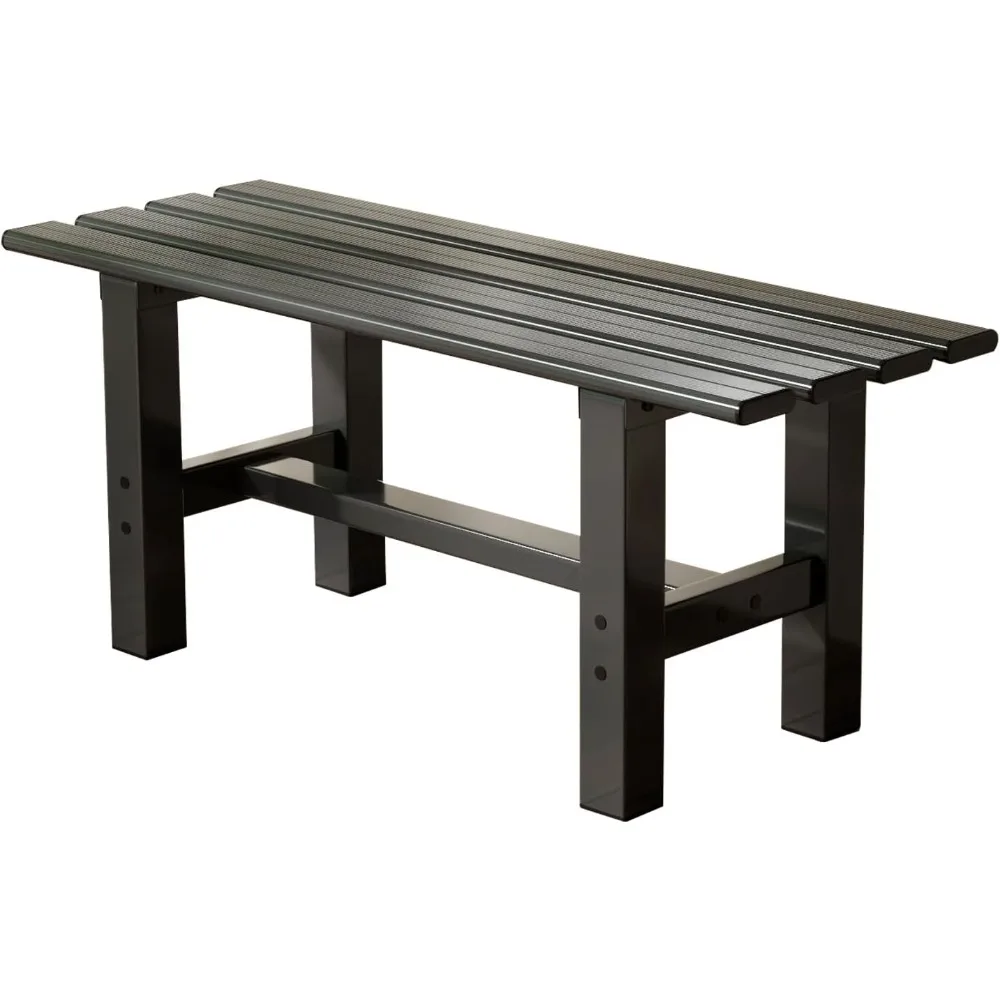 Aluminum Outdoor Weatherproof Bench Backless, 330 LBS Bearing Capacity Garden Porch Bench
Aluminum Outdoor Weatherproof Bench Backless, 330 LBS Bearing Capacity Garden Porch Bench