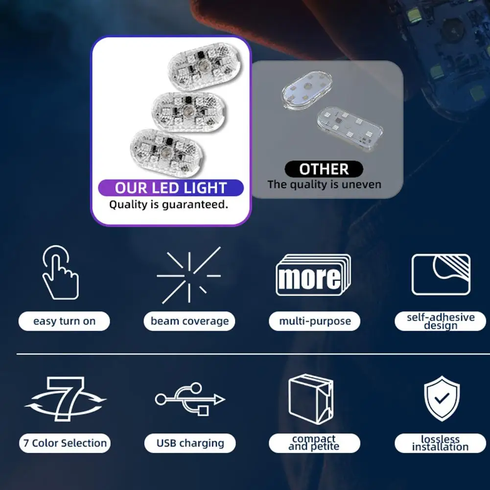 Автомобильный сенсорный датчик, светодиодный окружающий свет, светодиодная лампа, автомобильный потолочный светильник, светильник для чтения, автоматический ночной светильник для чтения, внутреннее освещение
Автомобильный сенсорный датчик, светодиодный окружающий свет, светодиодная лампа, автомобильный потолочный светильник, светильник для чтения, автоматический ночной светильник для чтения, внутреннее освещение