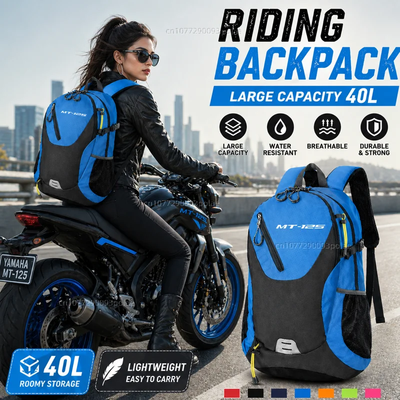 For Yamaha MT-125 MT125 MT 125 2015-2021 Large Capacity Waterproof OutdRacing travel Men waterproof Backpack Bag Motorcycle Gift
For Yamaha MT-125 MT125 MT 125 2015-2021 Large Capacity Waterproof OutdRacing travel Men waterproof Backpack Bag Motorcycle Gift