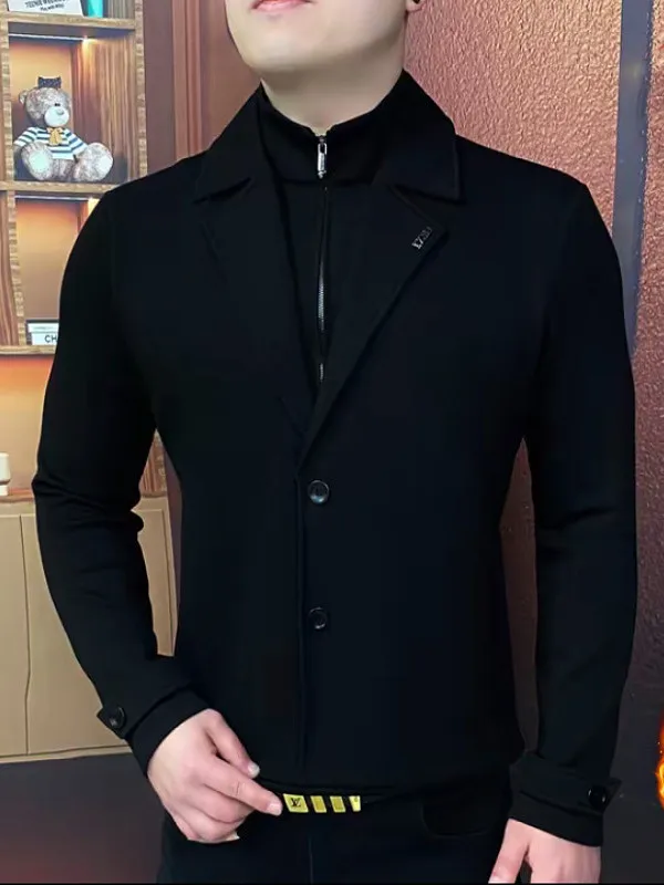 Men's Faux Two-Piece Hoodie Sweatirt Thiened Fce f High Collar Warm Base Layer irt Trendy Busin Casual Wear
Men's Faux Two-Piece Hoodie Sweatirt Thiened Fce f High Collar Warm Base Layer irt Trendy Busin Casual Wear