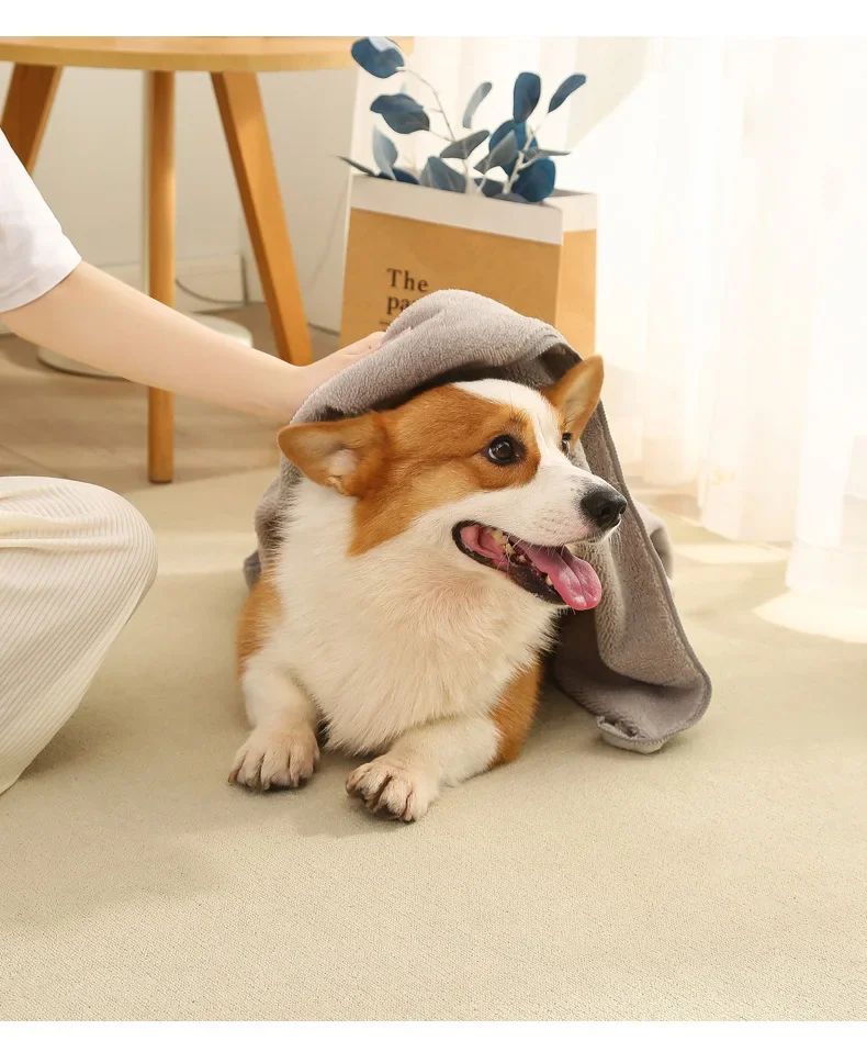 Pet Bath Towel, Very Soft, Plush, Super Absorbent, Ultra-fine Fiber Cloth
Pet Bath Towel, Very Soft, Plush, Super Absorbent, Ultra-fine Fiber Cloth