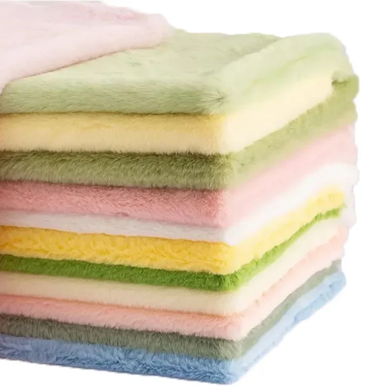 Soft Rex Rabbit Plush Fabric By Meters for Toy Clothes Blankets Coats Doll Sewing High Quality Imitation Fur Cloth Silky Yellow
Soft Rex Rabbit Plush Fabric By Meters for Toy Clothes Blankets Coats Doll Sewing High Quality Imitation Fur Cloth Silky Yellow