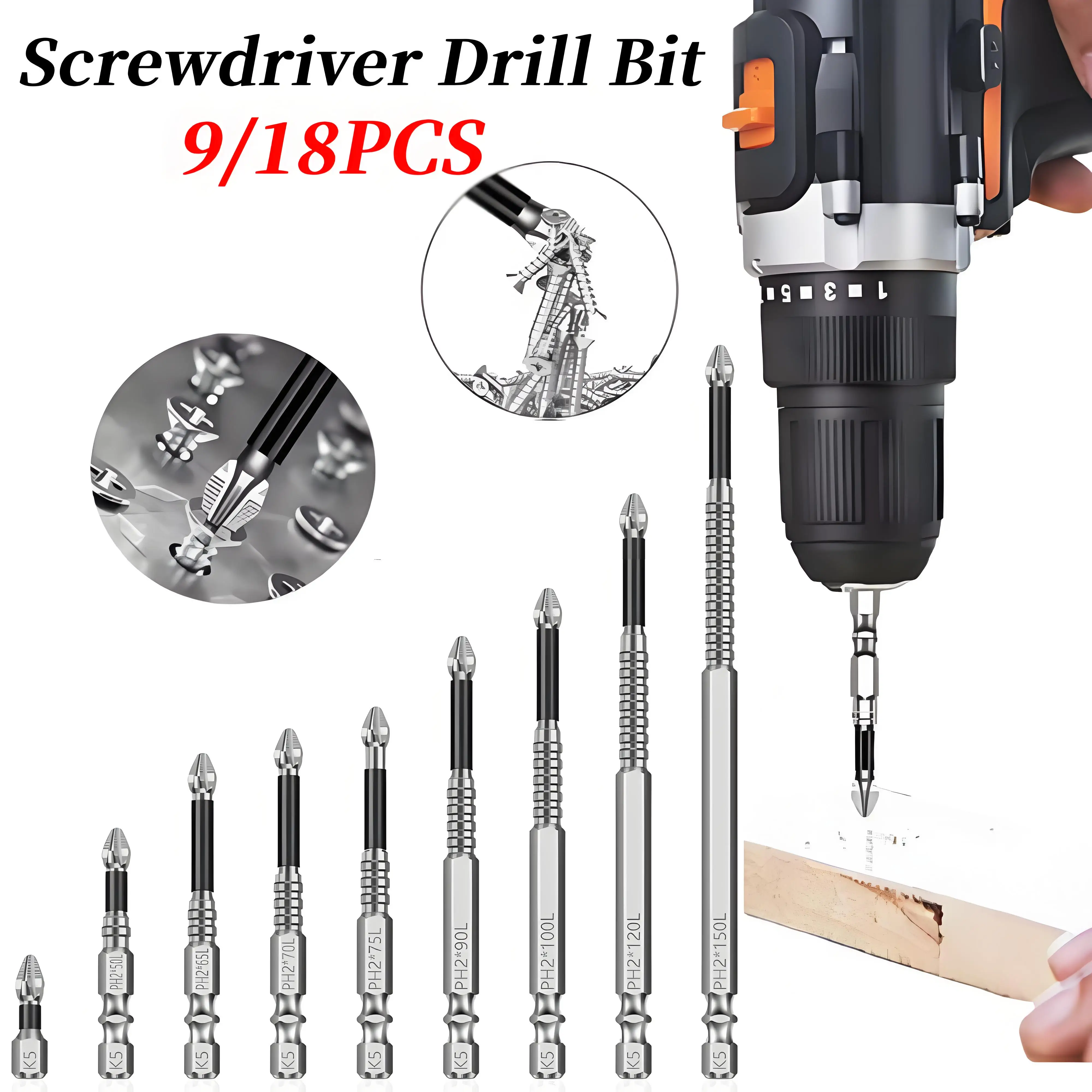 18 шт., набор магнитных отверток, противоскользящие, противоударные, противоскользящие, для домашнего обслуживания, многоцелевой инструмент для ремонта сверления
18 шт., набор магнитных отверток, противоскользящие, противоударные, противоскользящие, для домашнего обслуживания, многоцелевой инструмент для ремонта сверления