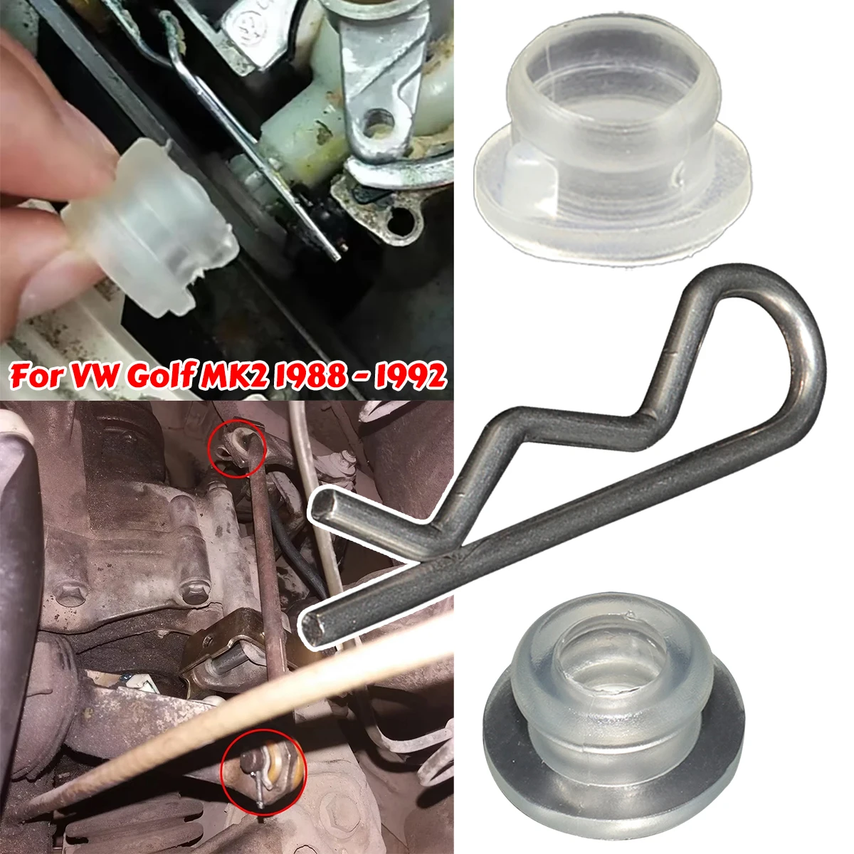 For VW Golf MK2 Gear Shift Lever Bushing Linkage bearing Securing Spring Clip MT Gearbox Shifter Rod Selector 171711181 1988-
For VW Golf MK2 Gear Shift Lever Bushing Linkage bearing Securing Spring Clip MT Gearbox Shifter Rod Selector 171711181 1988-