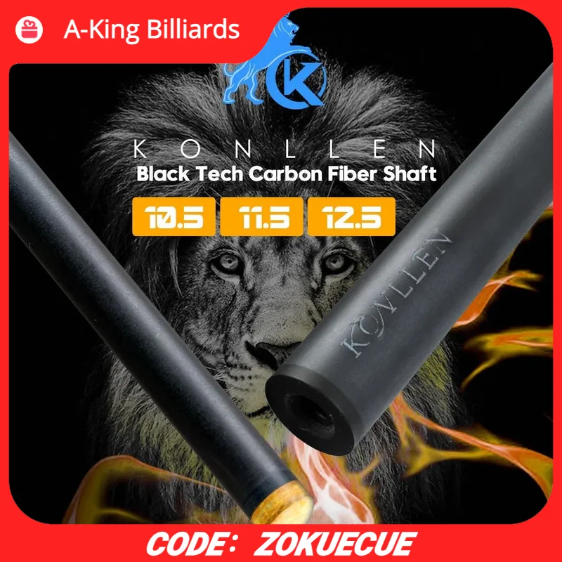 KONLLEN Carbon Fiber Shaft Billiard Pool Cue Stick Shaft 3/8*8 Radial 3/8*10 Uni-loc Joint Single Shaft 10.5/11.5/12.5mm
KONLLEN Carbon Fiber Shaft Billiard Pool Cue Stick Shaft 3/8*8 Radial 3/8*10 Uni-loc Joint Single Shaft 10.5/11.5/12.5mm