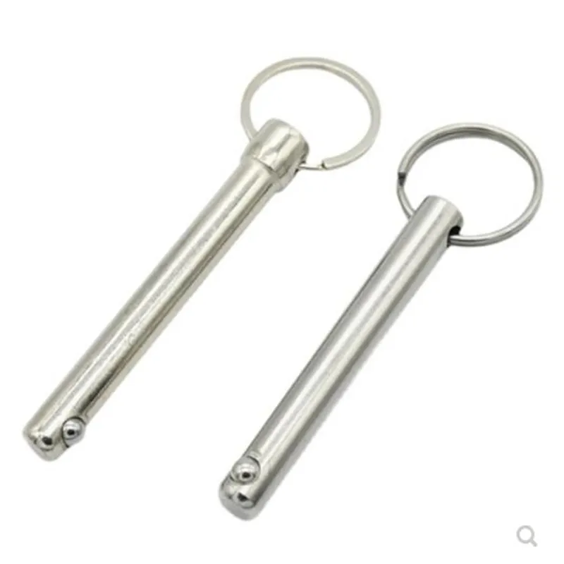 Hongtu 2pcs diameter 6mm M6*32/45/50/60/70/80 Quick Release Ball Pin locking pin steel with nickel
Hongtu 2pcs diameter 6mm M6*32/45/50/60/70/80 Quick Release Ball Pin locking pin steel with nickel