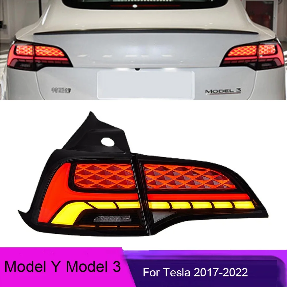 Автомобильный светодиодный задний фонарь для Tesla Model Y Model 3 2017-2022 Задний фонарь DRL + динамический указатель поворота + задний ход + светодиод тормоза
Автомобильный светодиодный задний фонарь для Tesla Model Y Model 3 2017-2022 Задний фонарь DRL + динамический указатель поворота + задний ход + светодиод тормоза