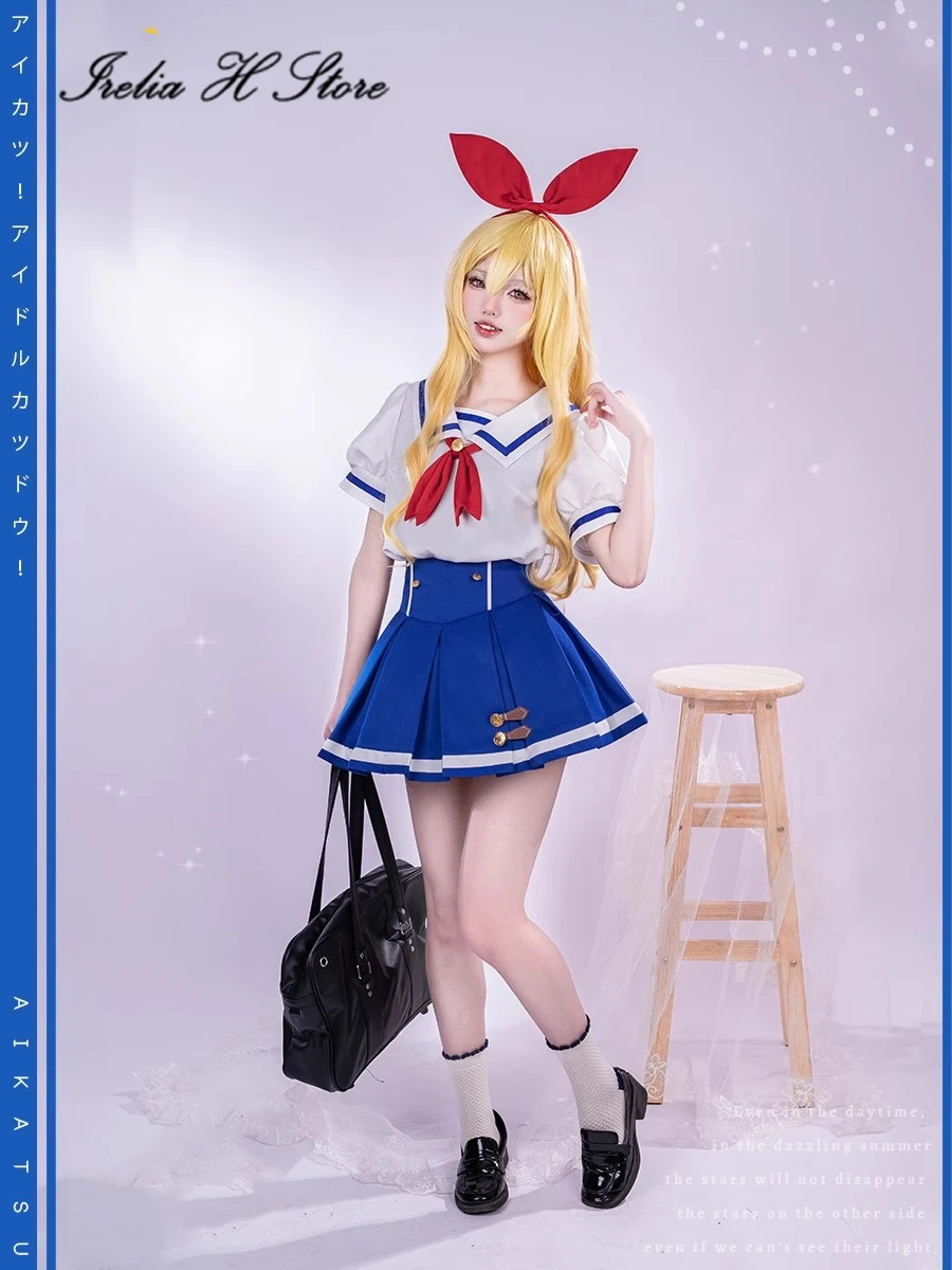 {stock}Irelia H Store Hoshimiya Ichigo Cosplay Costume Anime Dress female Summer Campus School Uniforms sailorsuit
{stock}Irelia H Store Hoshimiya Ichigo Cosplay Costume Anime Dress female Summer Campus School Uniforms sailorsuit