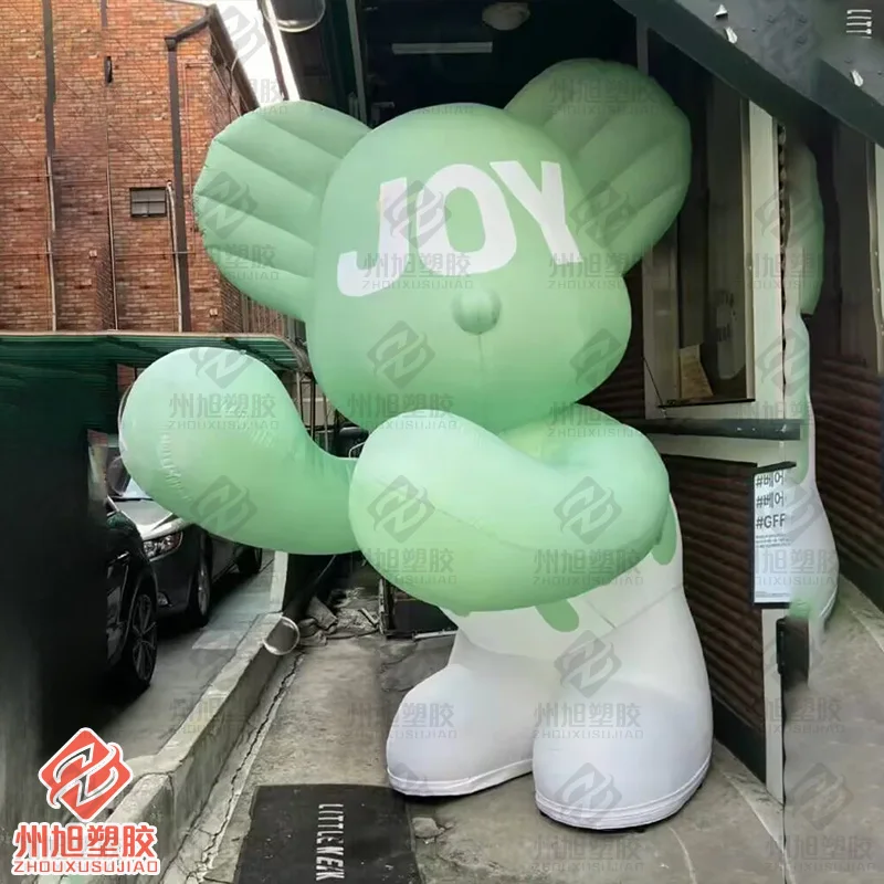 Inflatable bear air model, orange turquoise bear, outdoor activities held decorative promotional props
Inflatable bear air model, orange turquoise bear, outdoor activities held decorative promotional props