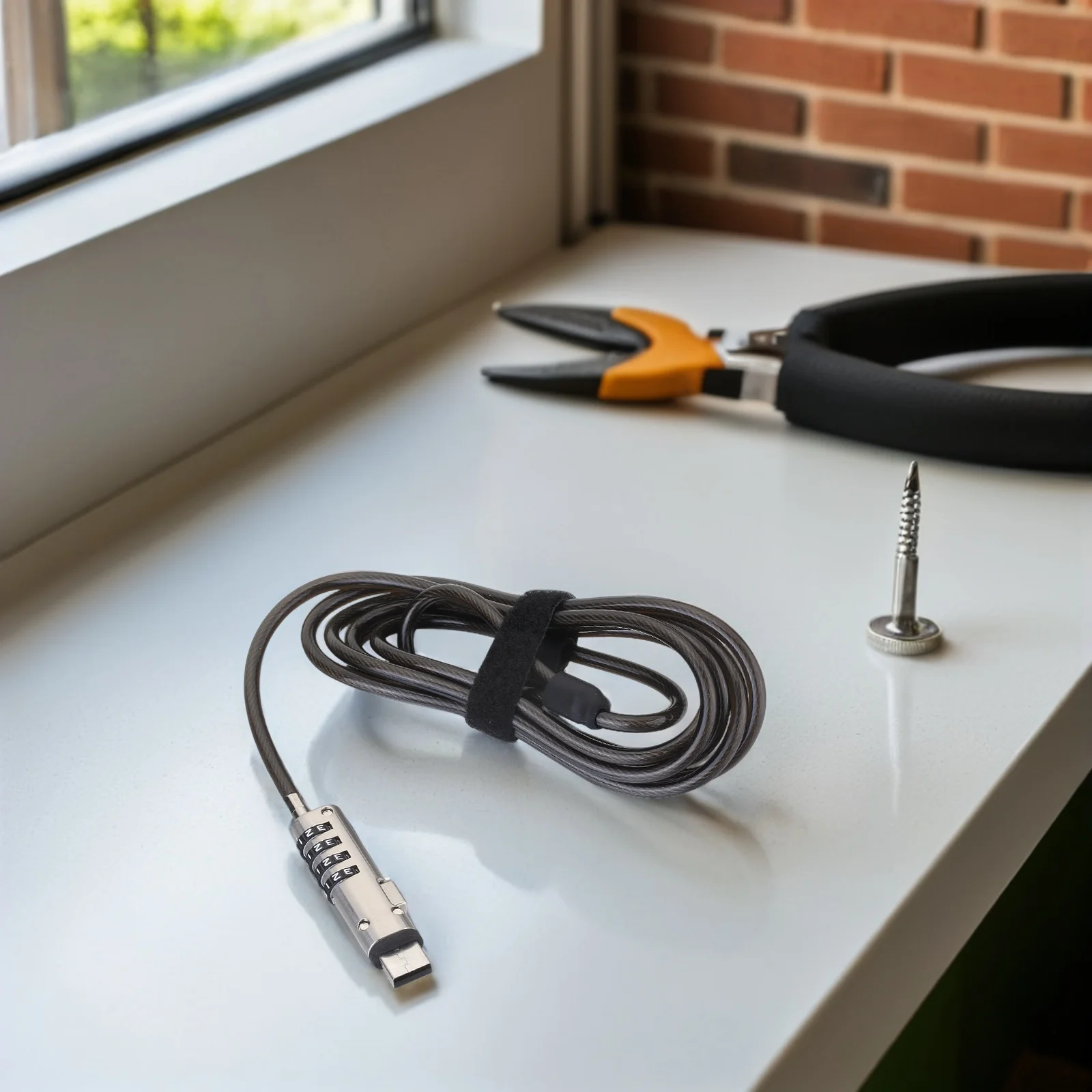 USB Interface Laptop Lock 360 Degree Rotating Password Security Cable Anti Theft Computer Alloy Lock Sponge Patch
USB Interface Laptop Lock 360 Degree Rotating Password Security Cable Anti Theft Computer Alloy Lock Sponge Patch