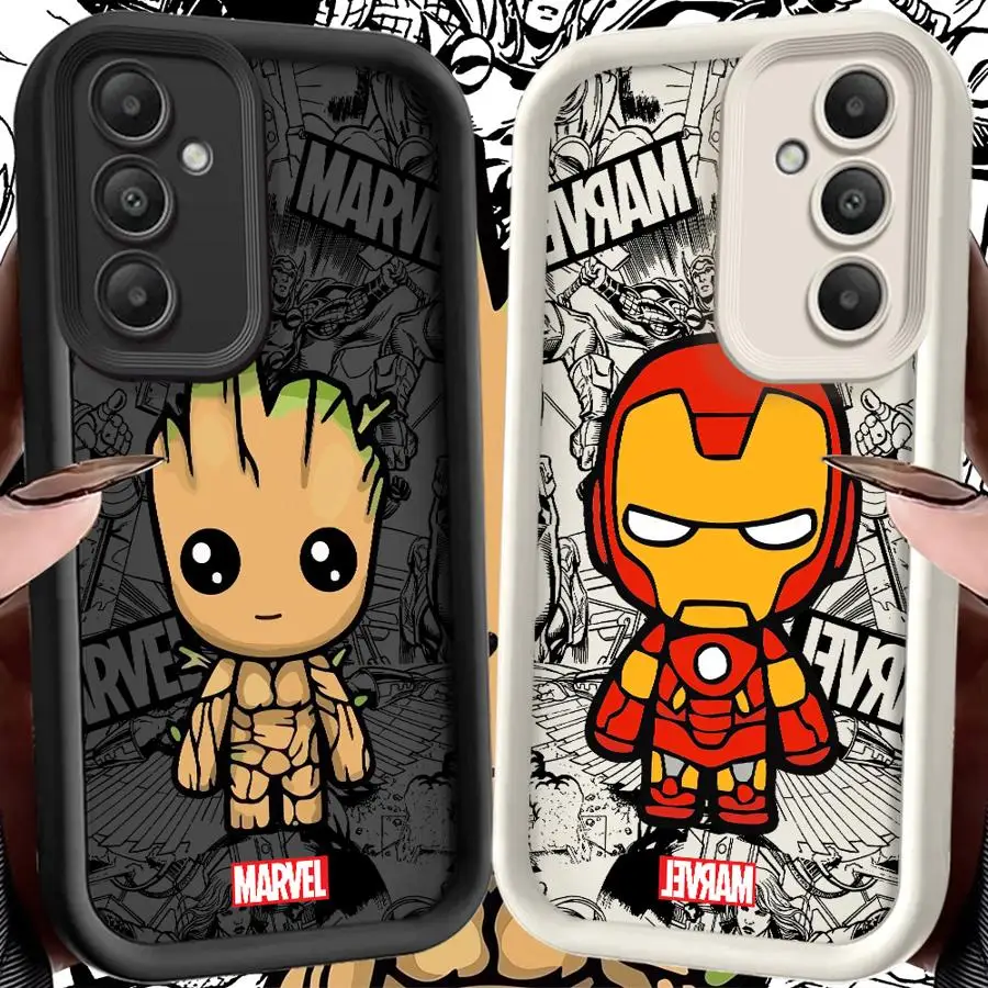 Cartoon Marvel Iron Man Groot Case for Samsung Galaxy S25 Ultra S24Ultra S23 FE S25+ S21 S24 Plus S22 S20FE TPU Soft
Cartoon Marvel Iron Man Groot Case for Samsung Galaxy S25 Ultra S24Ultra S23 FE S25+ S21 S24 Plus S22 S20FE TPU Soft