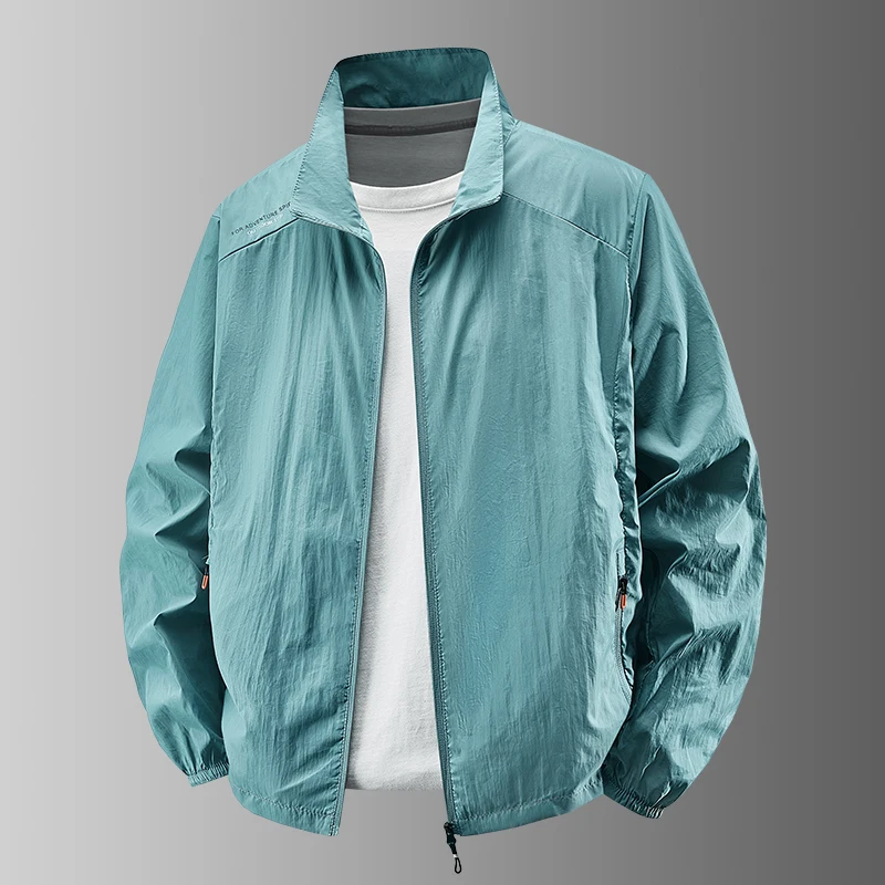 Летняя быстросохнущая дышащая куртка для мужчин, уличная ультратонкая солнцезащитная повседневная кожаная куртка, верхняя одежда с защитой от УФ-лучей для рыбалки, скалолазания и пешего туризма
Летняя быстросохнущая дышащая куртка для мужчин, уличная ультратонкая солнцезащитная повседневная кожаная куртка, верхняя одежда с защитой от УФ-лучей для рыбалки, скалолазания и пешего туризма