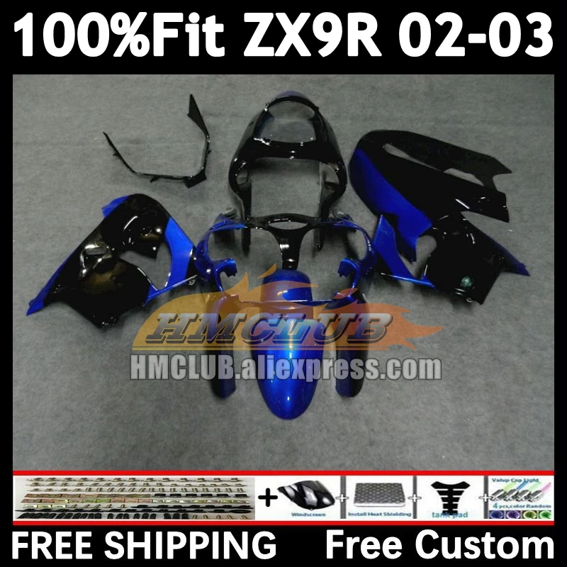 Injection Body For KAWASAKI NINJA ZX 900 9R 9 R black blue 2002 2003 166No.7 ZX900 ZX-9R ZX9 R 900CC ZX9R 02 03 OEM Fairings
Injection Body For KAWASAKI NINJA ZX 900 9R 9 R black blue 2002 2003 166No.7 ZX900 ZX-9R ZX9 R 900CC ZX9R 02 03 OEM Fairings