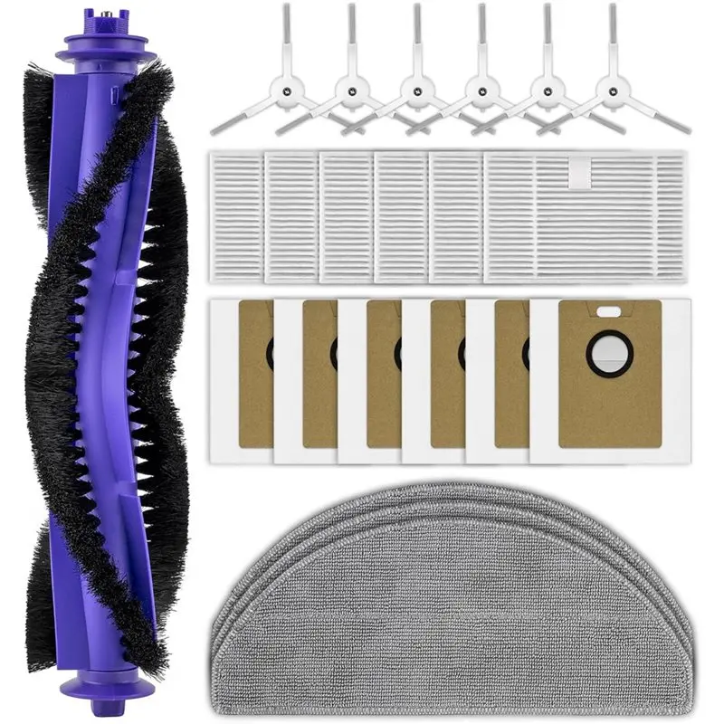【FAVORITE】For Narwal Freo S Robot Vacuum Cleaner Replacement Parts 22PCS Roller Brush Side Brush Mop Pads Filters Dust Bags
【FAVORITE】For Narwal Freo S Robot Vacuum Cleaner Replacement Parts 22PCS Roller Brush Side Brush Mop Pads Filters Dust Bags