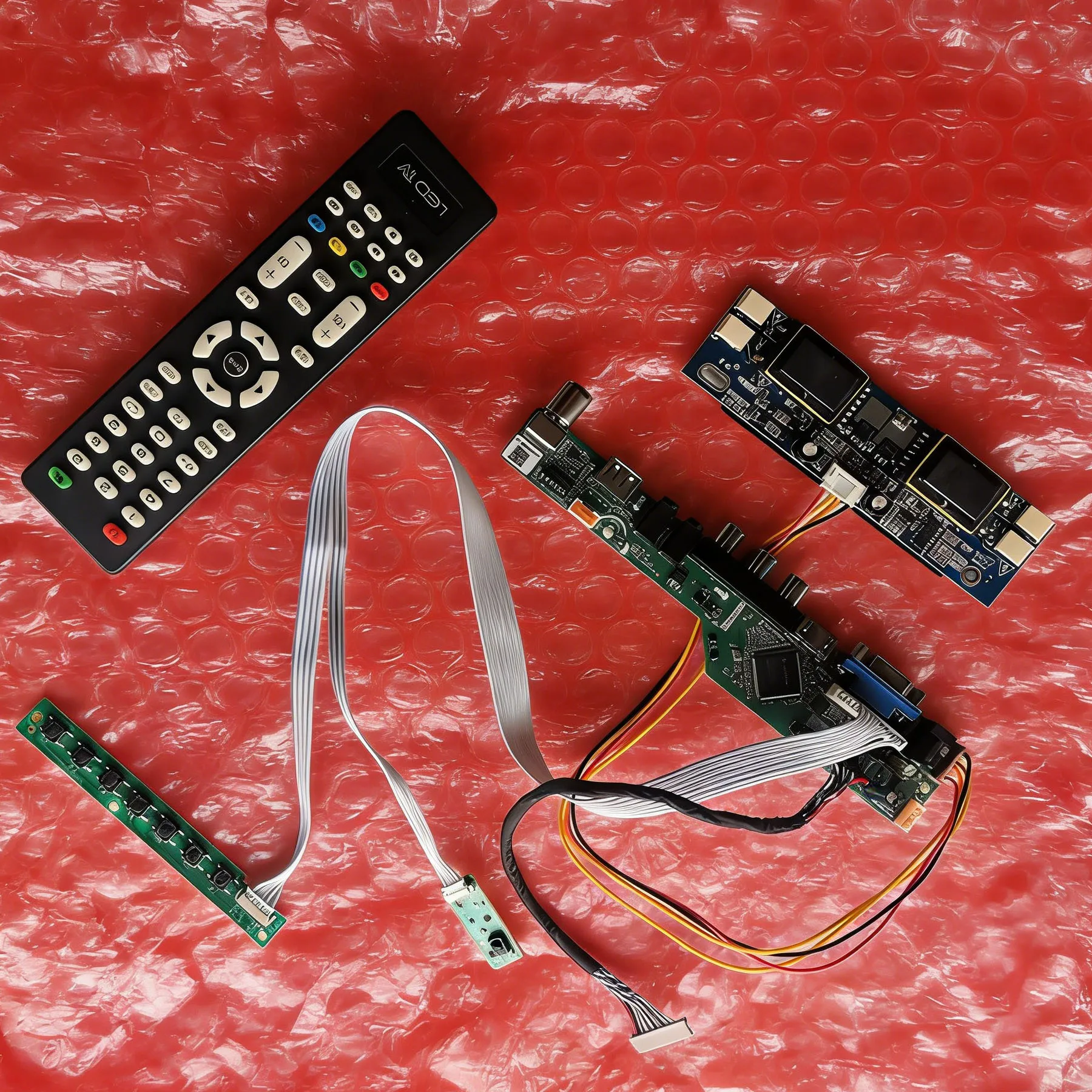 Matrix Controller Drive Board Fit T150XG01 TM150XG HT15X15 HT15X13 LVDS 20-Pins 4-CCFL HDMI+VGA+AV+USB 1024x768 1024*768 Kit DIY
Matrix Controller Drive Board Fit T150XG01 TM150XG HT15X15 HT15X13 LVDS 20-Pins 4-CCFL HDMI+VGA+AV+USB 1024x768 1024*768 Kit DIY