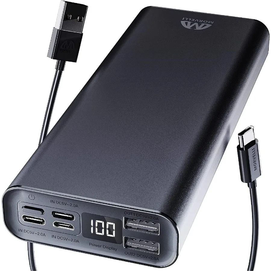 Portable Charger Real Capacity 20000mAh Power Bank with Smart IQ Technology
Portable Charger Real Capacity 20000mAh Power Bank with Smart IQ Technology