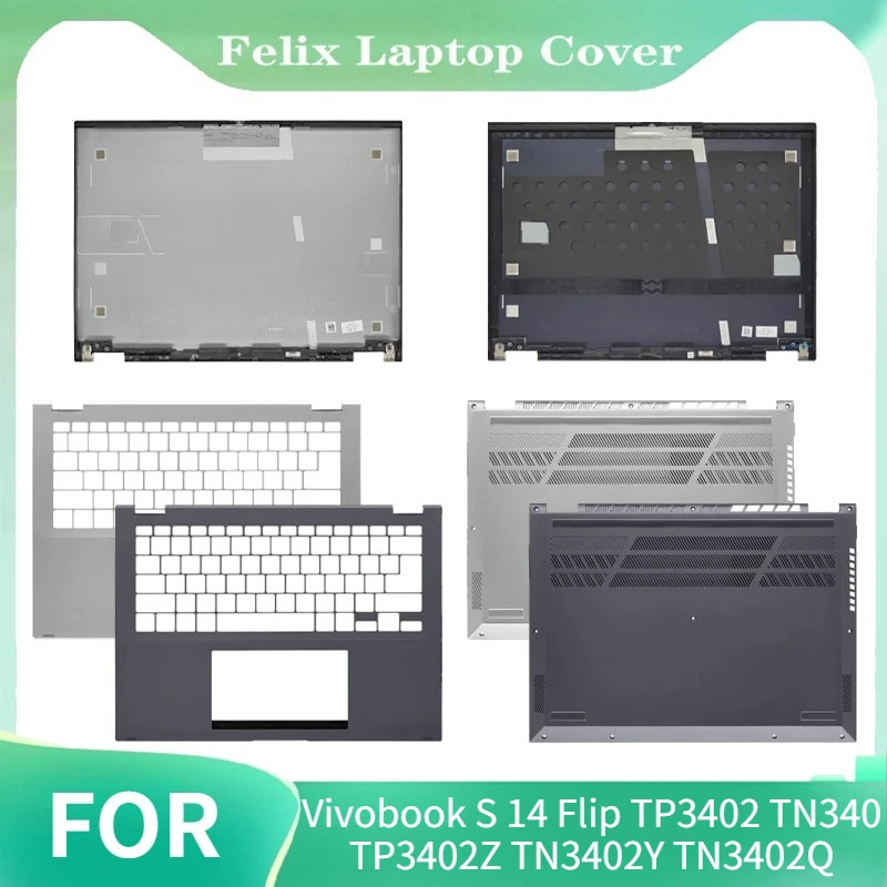 For Vivobook S 14 Flip TP3402 TN340 TP3402Z TN3402Y TN3402Q Replace Cover LCD Back Top Cover Palmrest Upper Lower Bottom Case
For Vivobook S 14 Flip TP3402 TN340 TP3402Z TN3402Y TN3402Q Replace Cover LCD Back Top Cover Palmrest Upper Lower Bottom Case