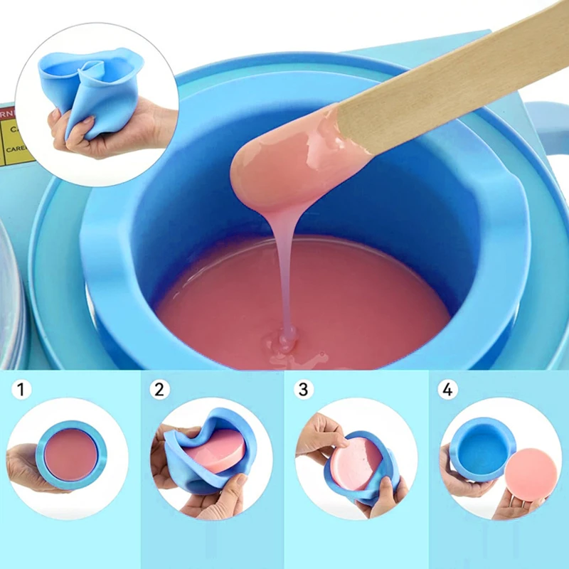 Wax Warmer Replacement Pot Heat-resisting Silicone Bowls Non-Stick Pan Liner Easy Clean Hair Removal Melting Waxing Bowls
Wax Warmer Replacement Pot Heat-resisting Silicone Bowls Non-Stick Pan Liner Easy Clean Hair Removal Melting Waxing Bowls