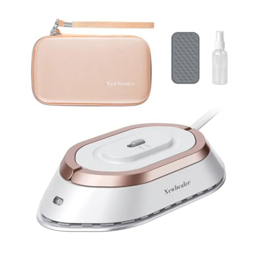 Travel Iron with Global Voltage 100-240V Mini Dry Iron for Clothes No Steam Max 300W 60s Heat Up 302℉ Non-Stick Ceramic Solepla
Travel Iron with Global Voltage 100-240V Mini Dry Iron for Clothes No Steam Max 300W 60s Heat Up 302℉ Non-Stick Ceramic Solepla