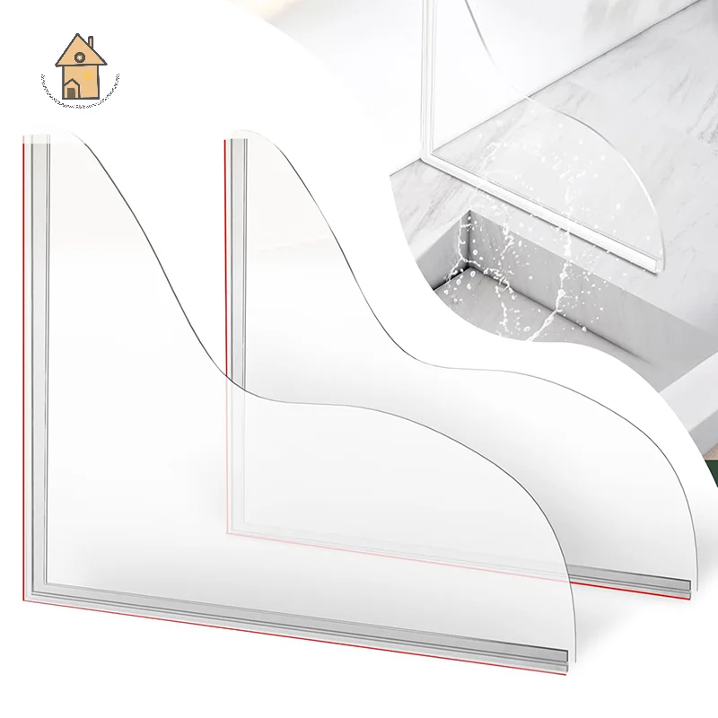 Комплект из 2 брызговиков для душа с большими защитами для ванны; Самоклеящиеся водонепроницаемые защитные уголки
Комплект из 2 брызговиков для душа с большими защитами для ванны; Самоклеящиеся водонепроницаемые защитные уголки