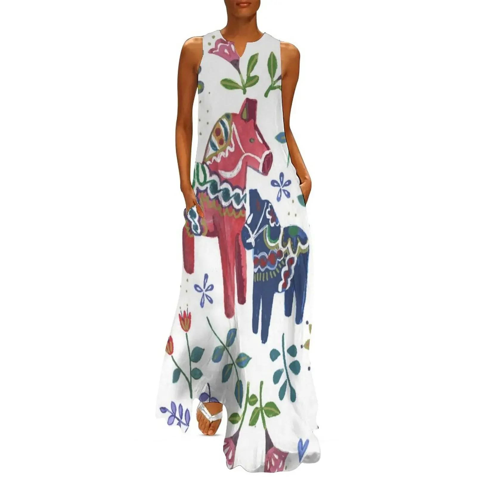 Swedish Dala Horses Long Dress evening dresses luxury 2025 luxury evening dresses for women 2025 Dress
Swedish Dala Horses Long Dress evening dresses luxury 2025 luxury evening dresses for women 2025 Dress