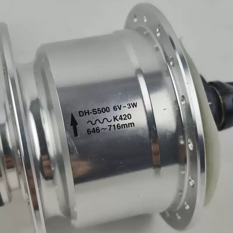 Bicycle Front Hub, Dynamo Hub, Quick Release Front Axle, S500‑36 Hole, Quick Release Overlock 100mm
Bicycle Front Hub, Dynamo Hub, Quick Release Front Axle, S500‑36 Hole, Quick Release Overlock 100mm