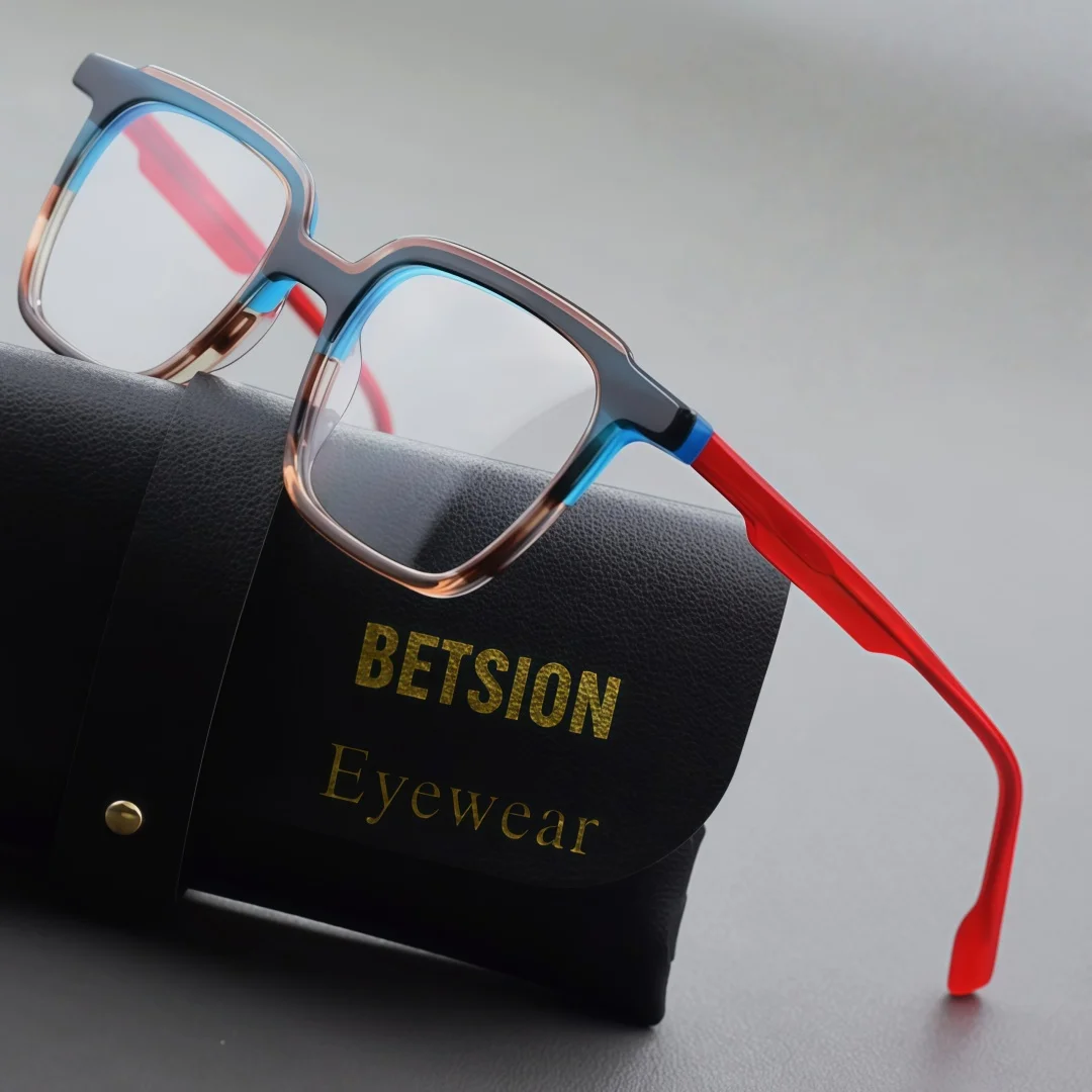 BETSION Vintage Square Acetate Eyeglasses Frames Fashion Thick Reading Glasses Spectacles Frames Men Women Reader #76847
BETSION Vintage Square Acetate Eyeglasses Frames Fashion Thick Reading Glasses Spectacles Frames Men Women Reader #76847