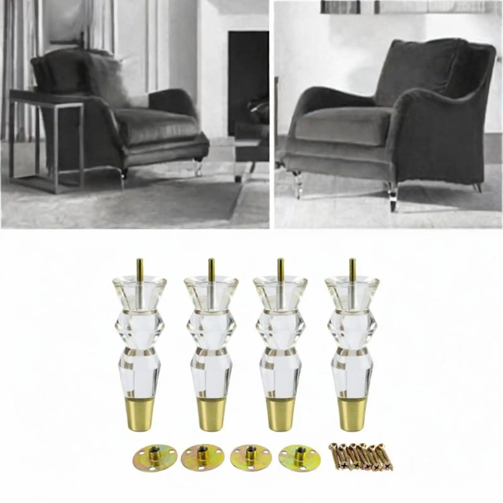 4 Pieces Kitchen Cabinet Feet Hardware Table Legs for Footstool Bed Cupboard
4 Pieces Kitchen Cabinet Feet Hardware Table Legs for Footstool Bed Cupboard