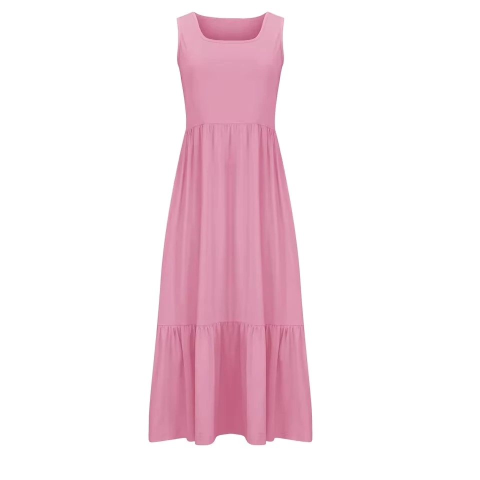 Sexy Beach Outfits For Women Summer Sleeveless Vest Skirt Casual And Elegant Layered Beach Pocket Long Skirt Vestido Femininos
Sexy Beach Outfits For Women Summer Sleeveless Vest Skirt Casual And Elegant Layered Beach Pocket Long Skirt Vestido Femininos