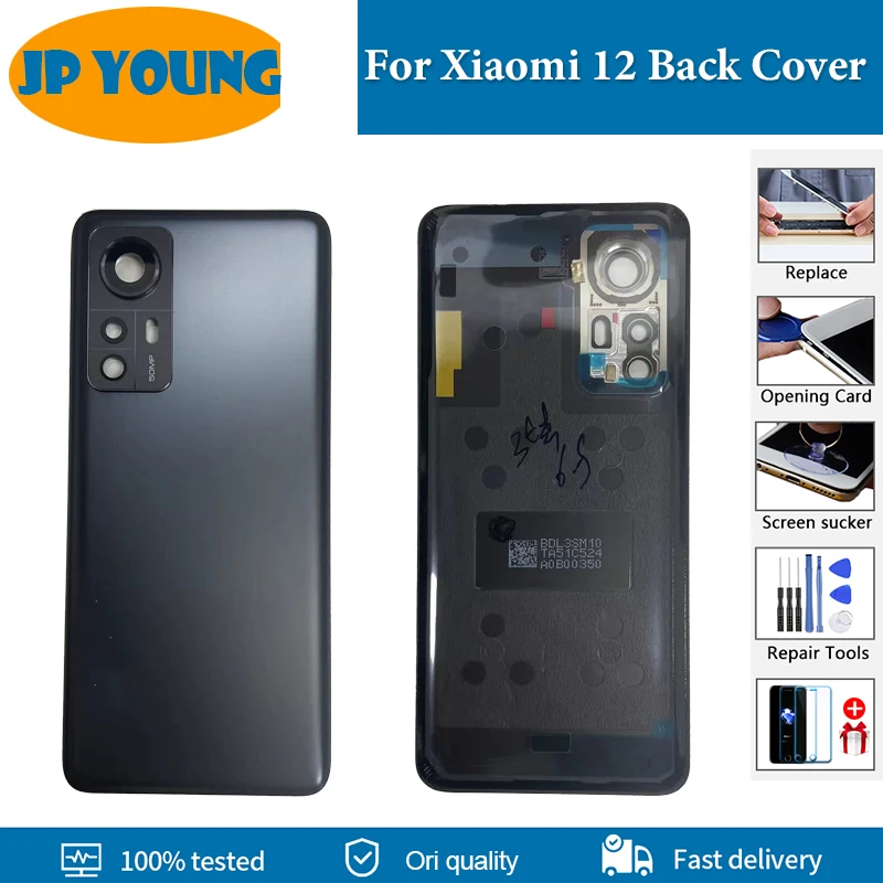 AAA+ quality Back Battery Housing Cover Door For Xiaomi 12 Phone Rear Case Mi12 Glass Lid With Camera Lens Repair Replacement
AAA+ quality Back Battery Housing Cover Door For Xiaomi 12 Phone Rear Case Mi12 Glass Lid With Camera Lens Repair Replacement