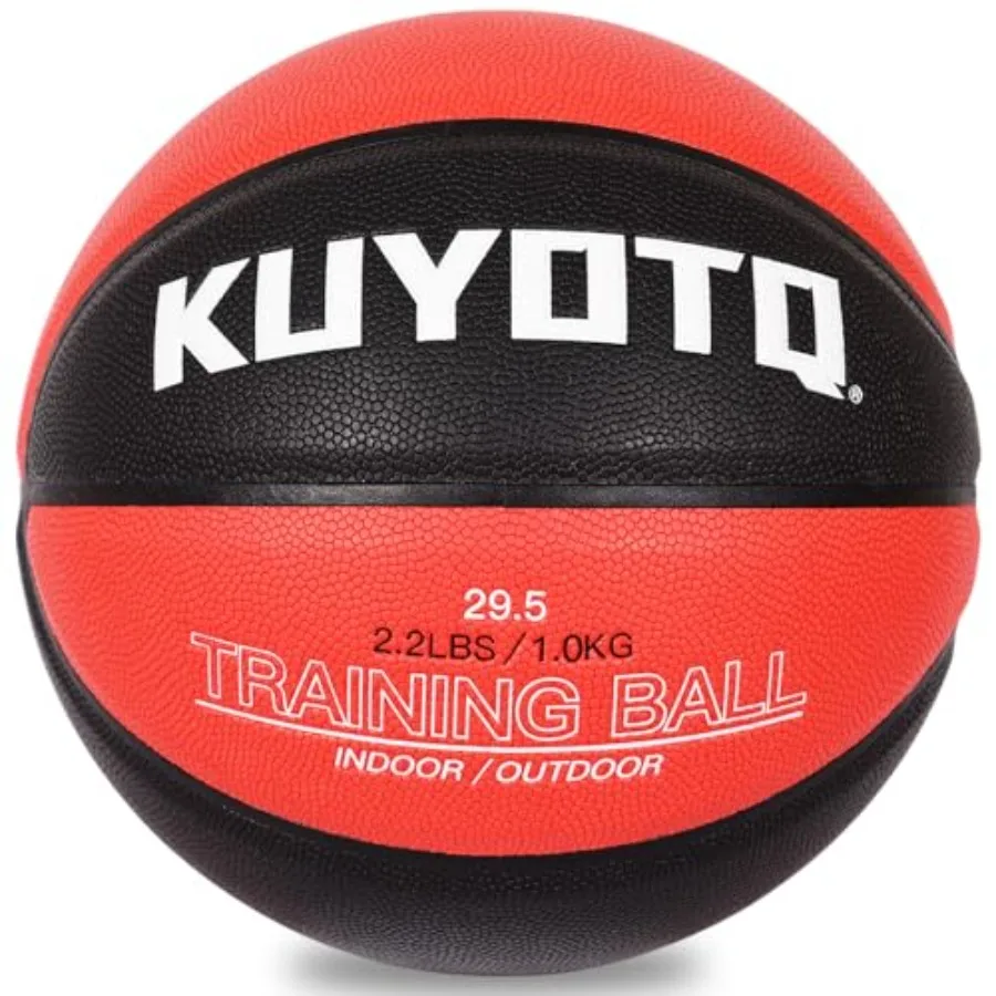 2.2lbs 29.5" Weighted Basketball Size 7 Composite Indoor Outdoor Heavy Trainer Basketball for Improving Ball Handling Dribbling
2.2lbs 29.5" Weighted Basketball Size 7 Composite Indoor Outdoor Heavy Trainer Basketball for Improving Ball Handling Dribbling