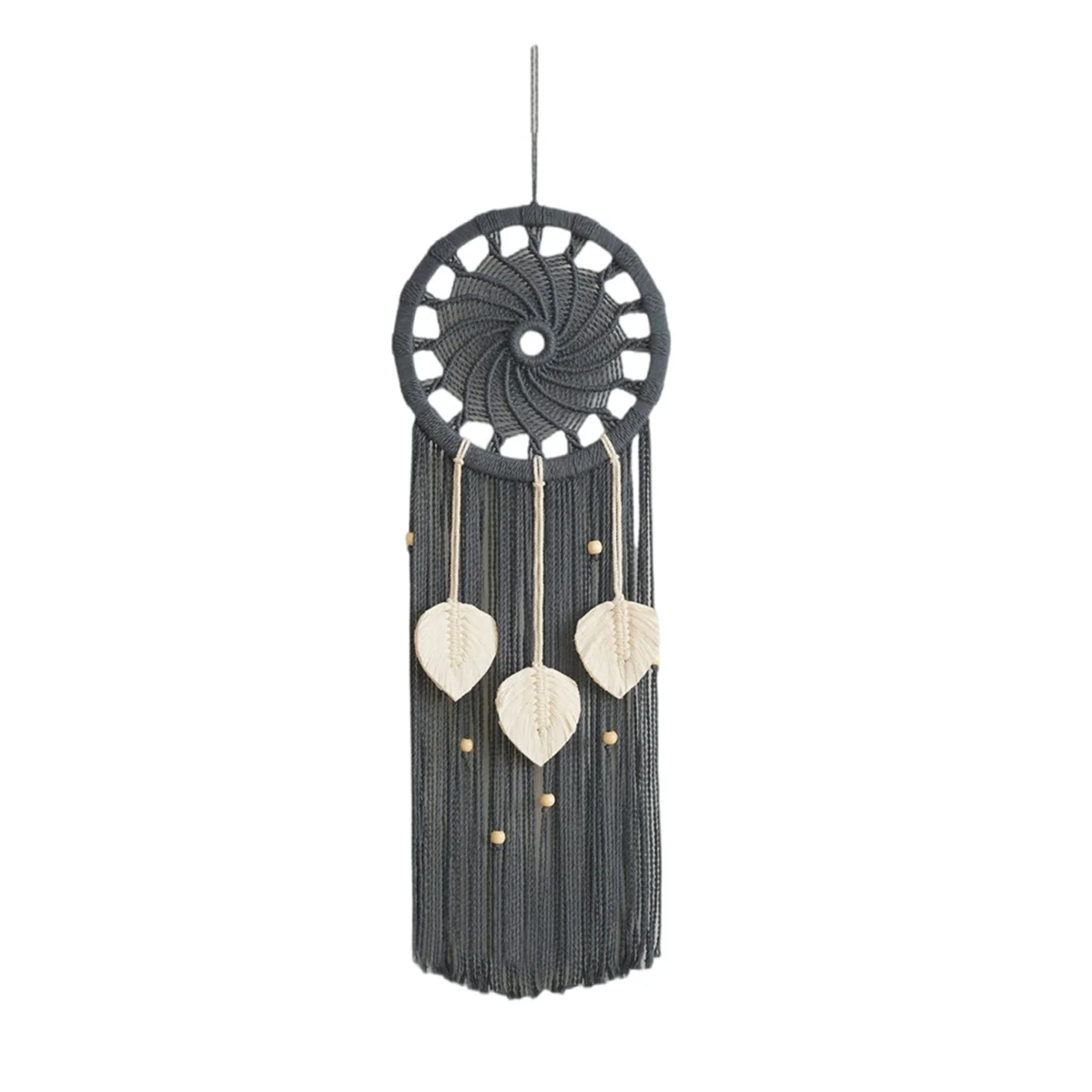 Dream Catchers Boho Wall Decor Dream Catcher Macrame Wall Hanging with 3 Woven Leaves Tassels Home Decoration 30x90cm
Dream Catchers Boho Wall Decor Dream Catcher Macrame Wall Hanging with 3 Woven Leaves Tassels Home Decoration 30x90cm