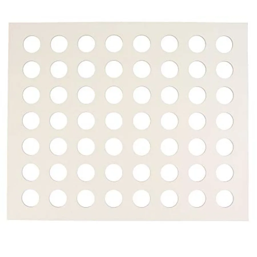 D25T Rubber Chocolate Chablon for Chocolate Molding, Brown Rubber, 56 Round Cavities, 25mm Diameter, Flexible Food-Safe
D25T Rubber Chocolate Chablon for Chocolate Molding, Brown Rubber, 56 Round Cavities, 25mm Diameter, Flexible Food-Safe