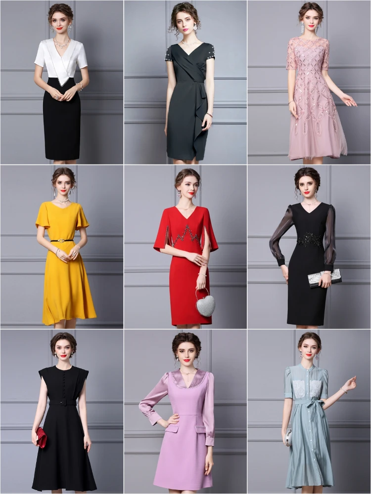 Эффект похудения. Специальное предложение. Еженедельно обновляемая коллекция. Юбка А-силуэта с высокой талией. Платье миди с V-образным вырезом и коротким рукавом.
Эффект похудения. Специальное предложение. Еженедельно обновляемая коллекция. Юбка А-силуэта с высокой талией. Платье миди с V-образным вырезом и коротким рукавом.