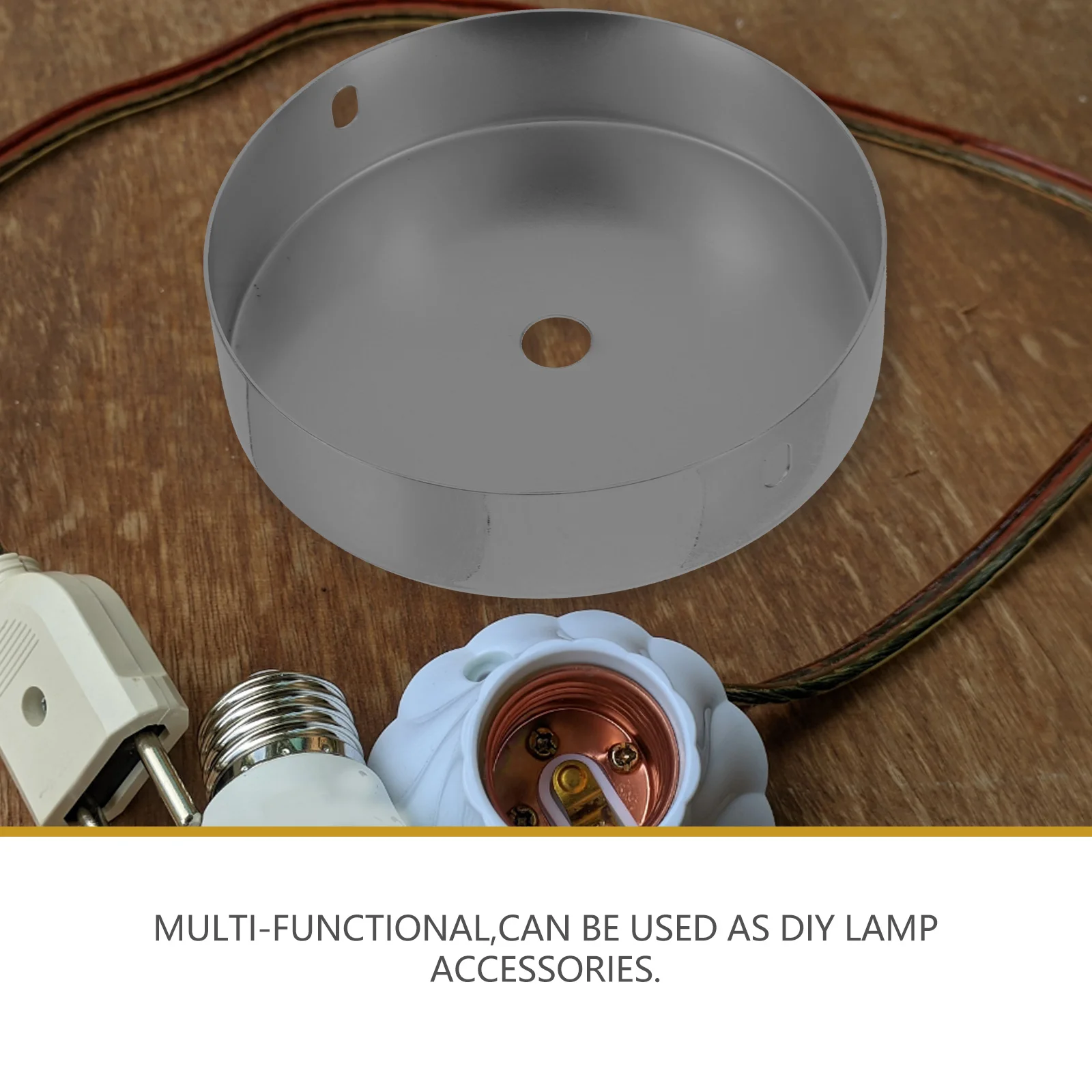 Ceiling Light Cover Plate Round Canopy Mounting Bracket Pendant Lamp Kit Ch Parts Metal Electroplated Durable Rustproof
Ceiling Light Cover Plate Round Canopy Mounting Bracket Pendant Lamp Kit Ch Parts Metal Electroplated Durable Rustproof