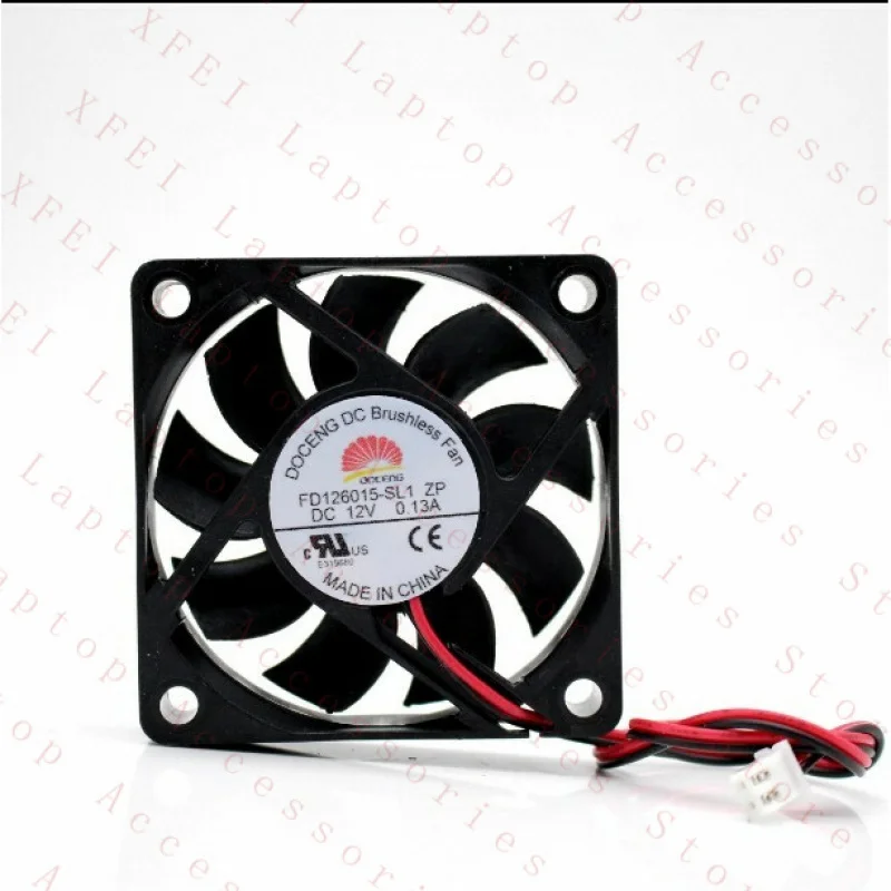 D 1PC FD126015-SL1 ZP for DOCENG Cooling Fan DC12V 0.13A silent 2Pin New
D 1PC FD126015-SL1 ZP for DOCENG Cooling Fan DC12V 0.13A silent 2Pin New