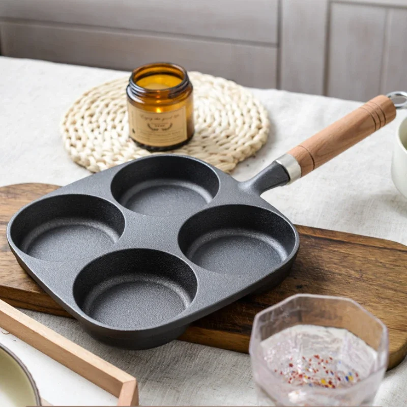 New Deepened Omelette Pan, Cast Iron Practical Egg Dumpling Mold Pan, Household Egg Burger Tool, Uncoated Non-Stick Pan
New Deepened Omelette Pan, Cast Iron Practical Egg Dumpling Mold Pan, Household Egg Burger Tool, Uncoated Non-Stick Pan